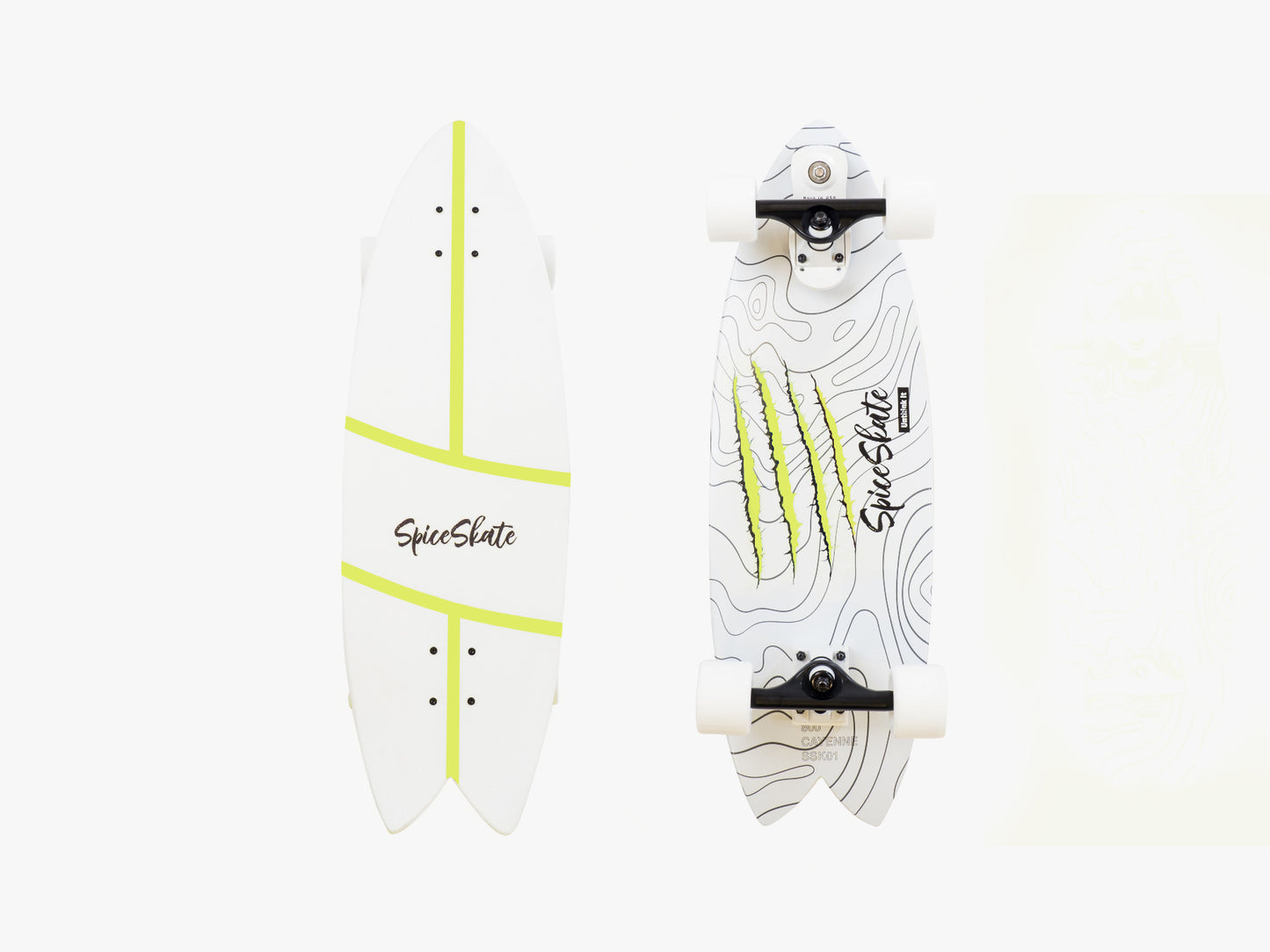 
                  
                    SpiceSkate SurfSkate Type S | CAYENNE II 800
                  
                